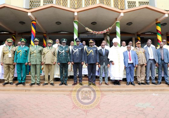 Commission Joins Thanksgiving Prayers for Uniformed Disciplined Services at Holy Family Basilica